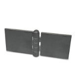 GN 1366 - Hinges, Steel Profile, for Welding, Type A, without bores