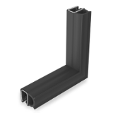 GN 2181 D - Edge Protection Seal Profile Corners, Form D, Side seal profile
