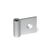 GN 2291 - Hinges wings for aluminum profiles / panel elements, Type IF, interior hinge wing