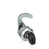 GN 115.8 - Hook-Type Latches, Operation with key, Type SU (different lock), without latch bracket