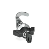 GN 115.8 - Hook-Type Latches, Operation with wing knob, Type SUK (different lock), without latch bracket