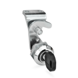 GN 115.8 - Hook-Type Latches, Operation with key, Type SU (different lock), with latch bracket