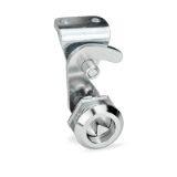 GN 115.8 - Hook-Type Latches, Operation with triangular spindle, Type DK, with latch bracket