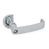 GN 119.3 DK - Latches with Cabinet U-Handle, Operation with Socket Key, Type DK with triangular spindle