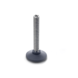 GN 638 NI - Stainless steel - Ball jointed levelling feet
