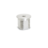 GN 992.5 - Stainless steel insert bushes for construction tubings GN 990, round