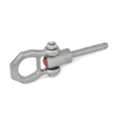 GN 1130 NI - Stainless Steel-Lifting pins, self-locking