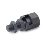GN 240 A - Rapid plug-in coupling, type A, with outside thread