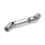 GN 808.3 - Universal joint shafts with needle bearing, with longitudinal compensation, with keyway