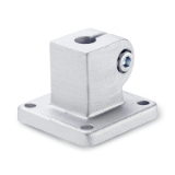 GN 162 - Base Plate Connector Clamps, Aluminum, with screw, stainless steel