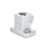 GN 162.3 - Stainless Steel-Base Plate Connector Clamps, with screw, stainless steel