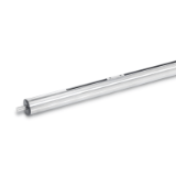 GN 291 - Stainless Steel-Linear actuators, Type L1, Left hand thread, shaft journal at one end