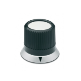 IZN.380+K - Knurled grip knobs with indicator flange