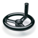 VR.FP+I - Three-spoke handwheels with side handle