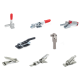 Toggle, power and hook clamps
